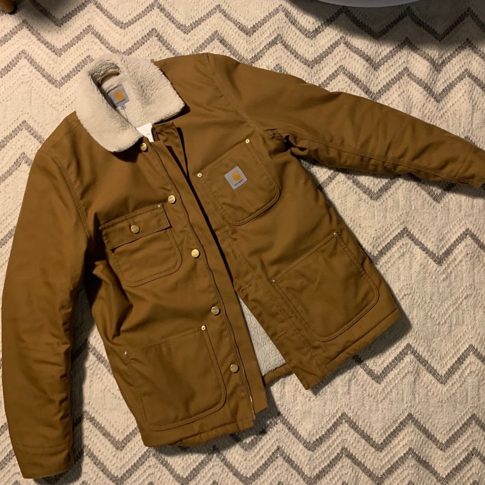 Carhartt Work In Progress Fairmount Chore Coat, Hamilton Brown, Medium